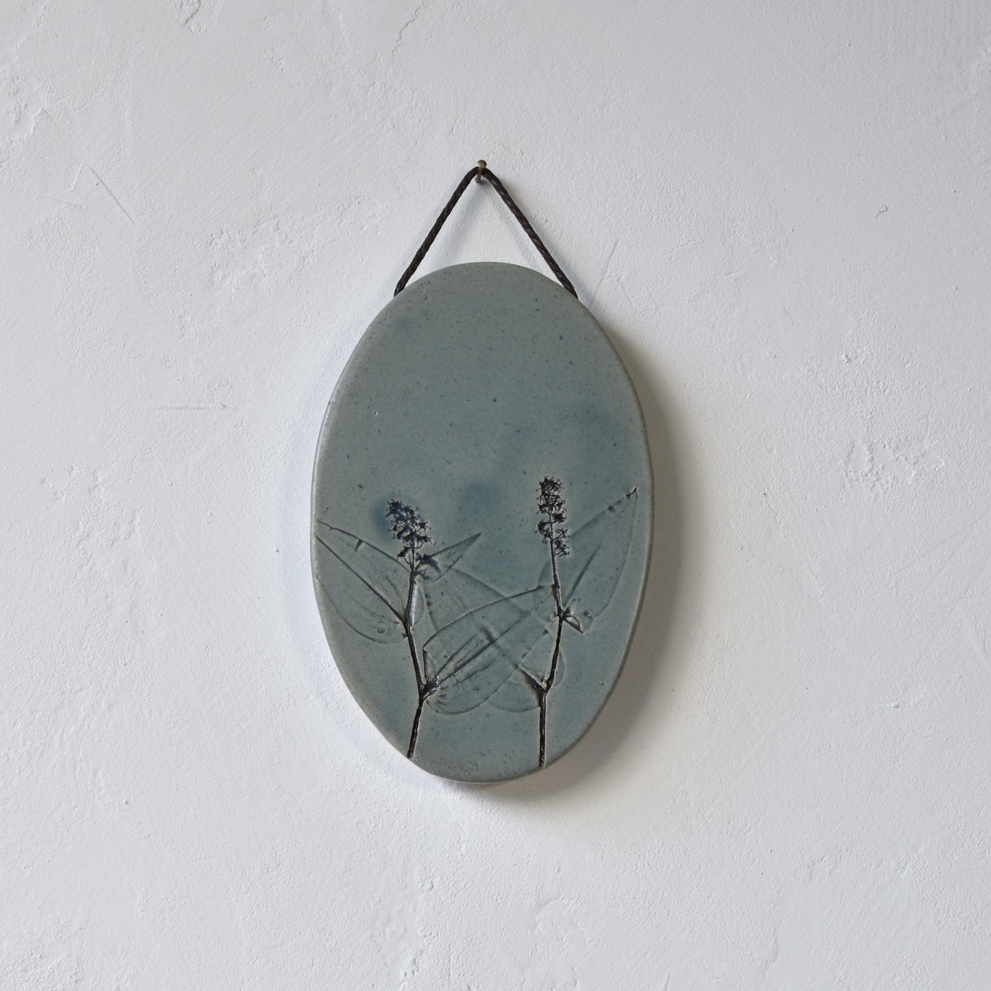 5.5" Mayflower Wall Hanging in Denim Blue