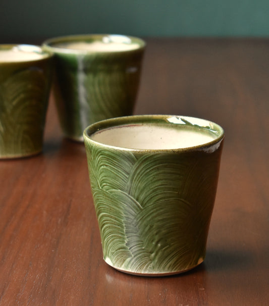 Short Tumbler in Green