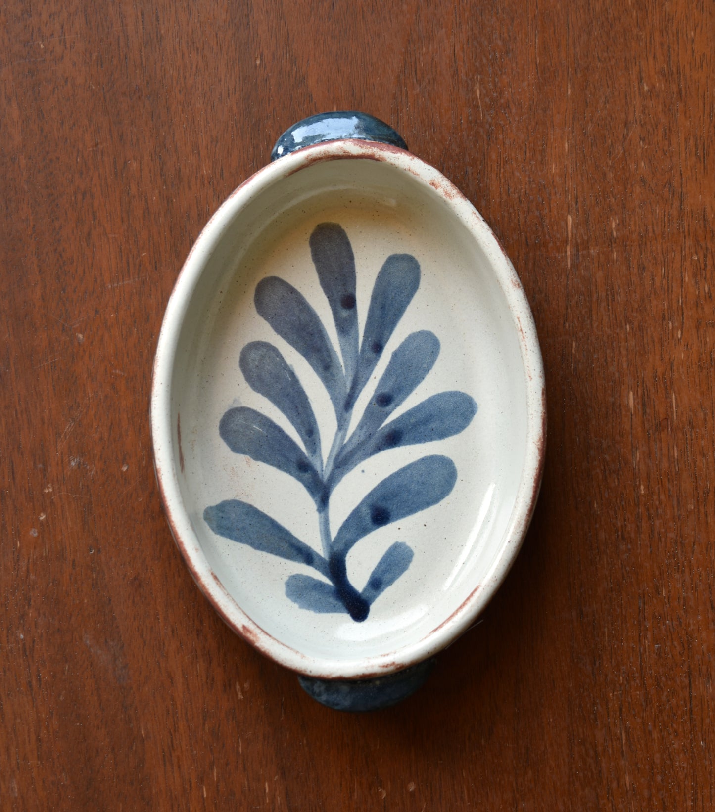 Small Baking Dish in Blue