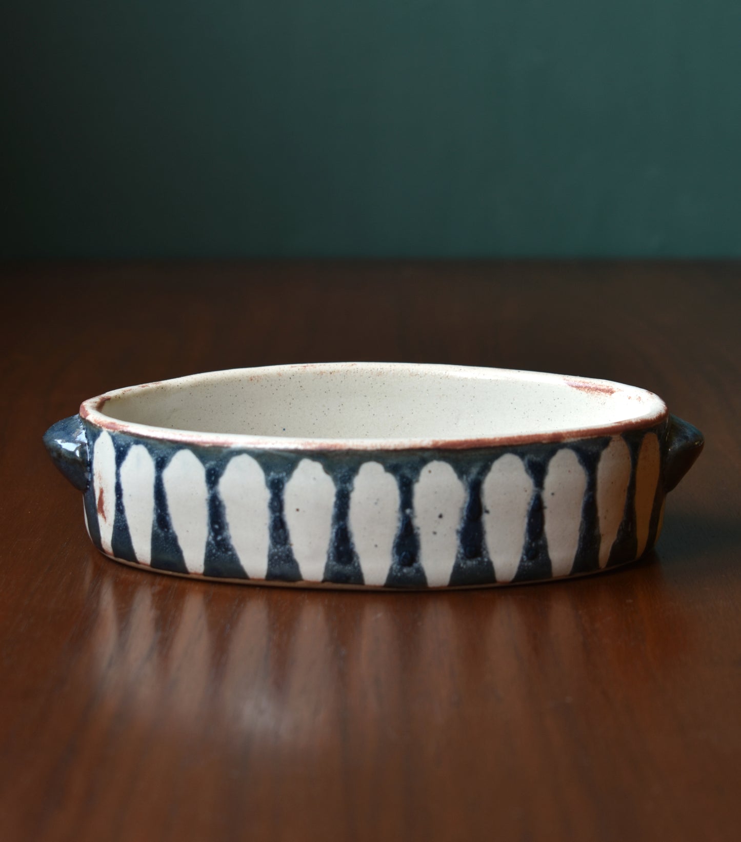 Small Baking Dish in Blue