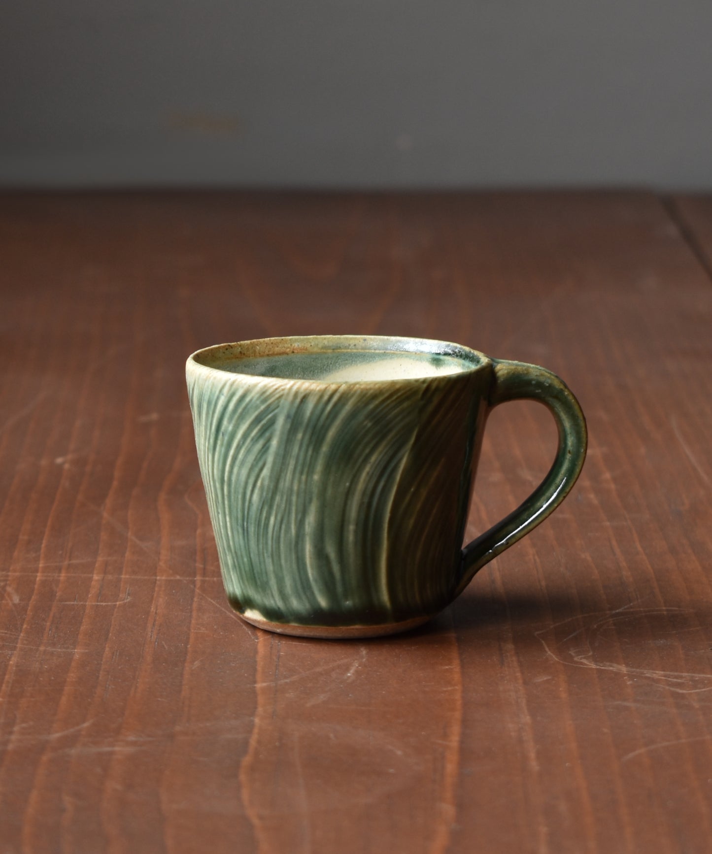 Brushed Espresso Mug - Green