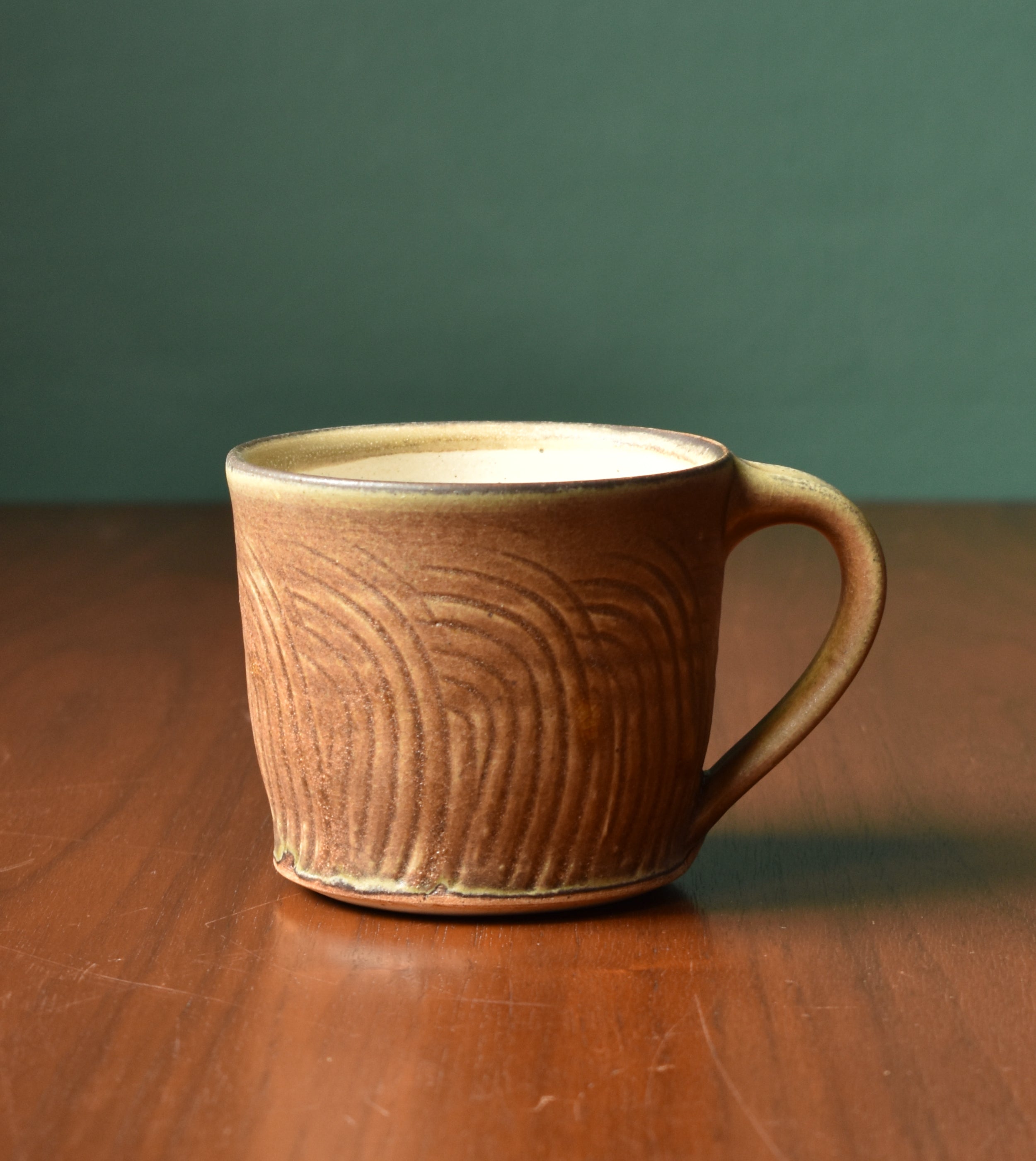 Regular Mug - Brown Texture – Black Dog Ceramics