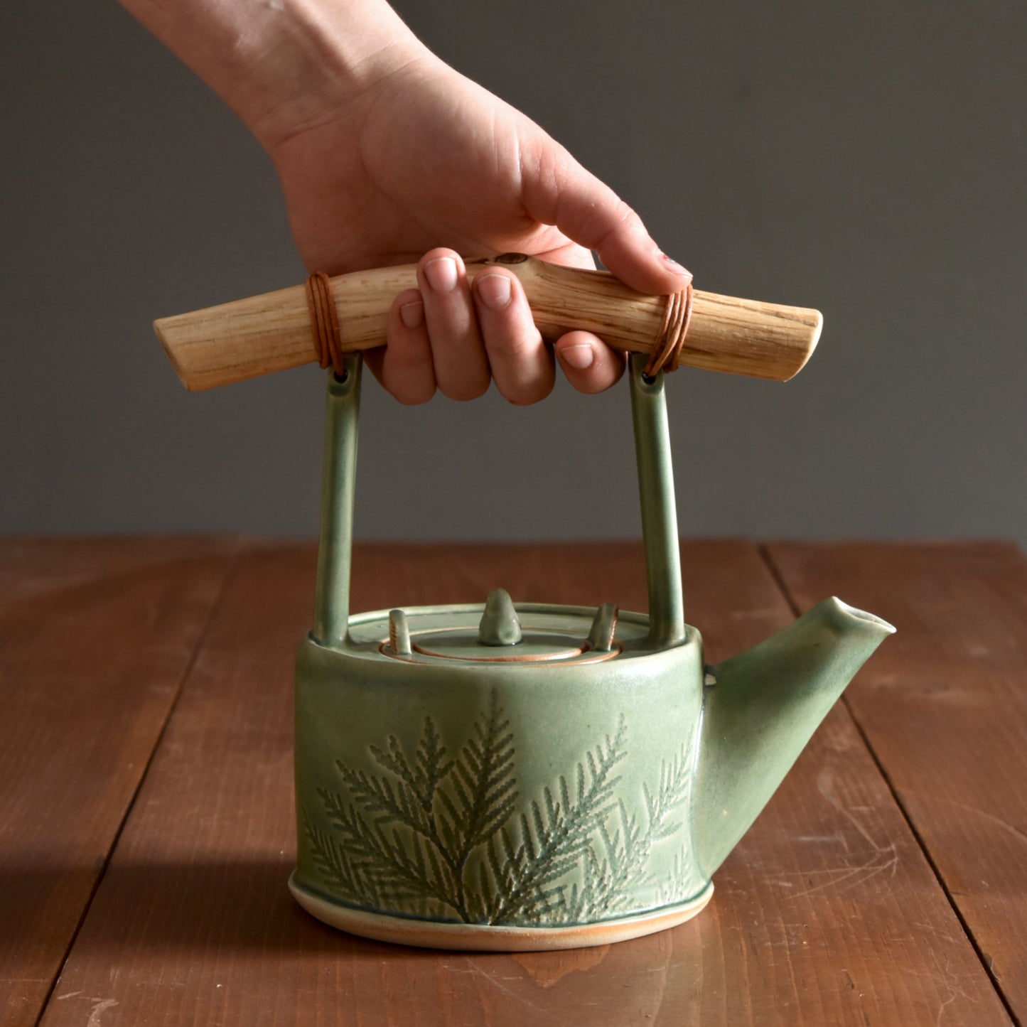 Loose Leaf Teapot with Cedar - Second quality
