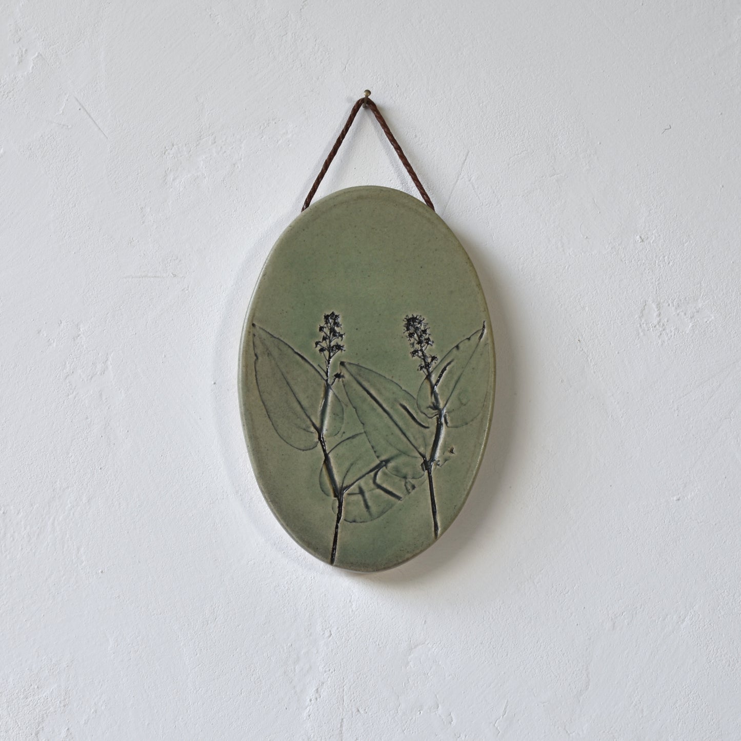 5.5" Mayflower Wall Hanging in Sage