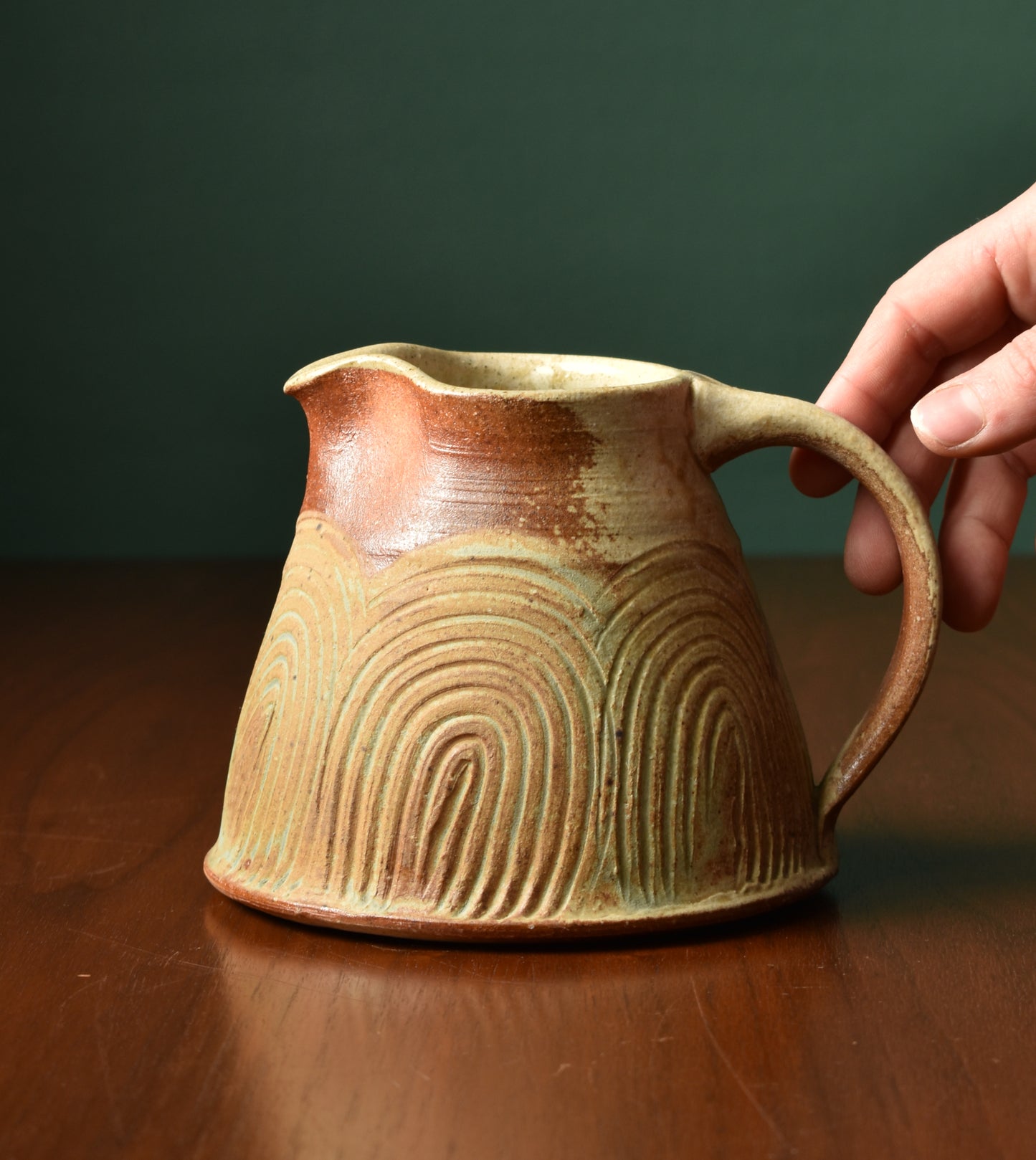 Medium Pitcher - Toasted Brown