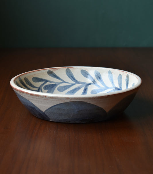 Large Serving Bowl in Blue