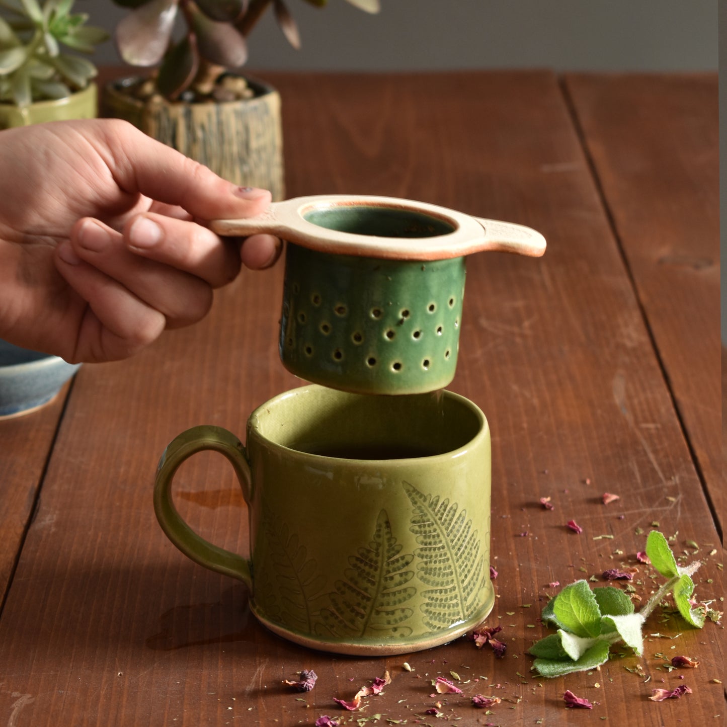 Single-cup Tea Strainer