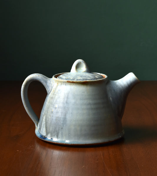 Wood-Fired Teapot - Ice Blue