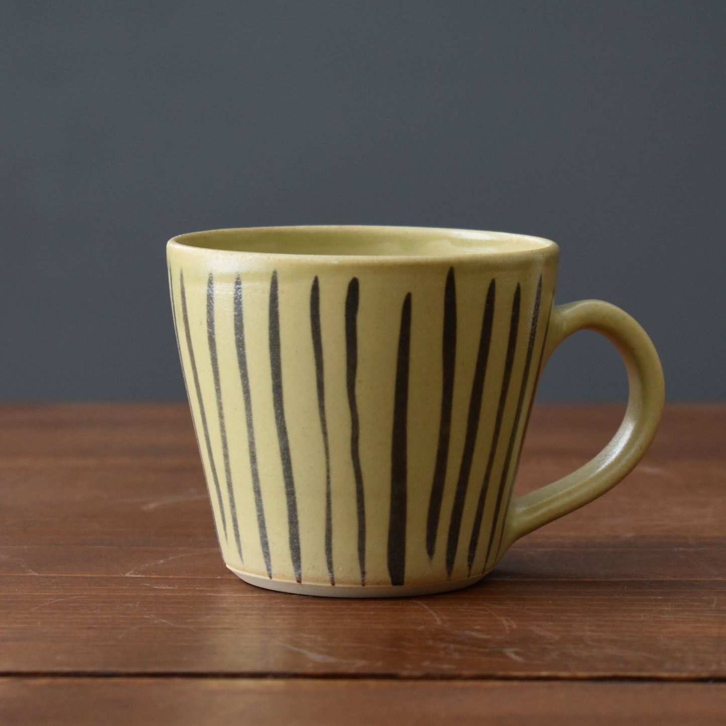 Striped Tapered Mug